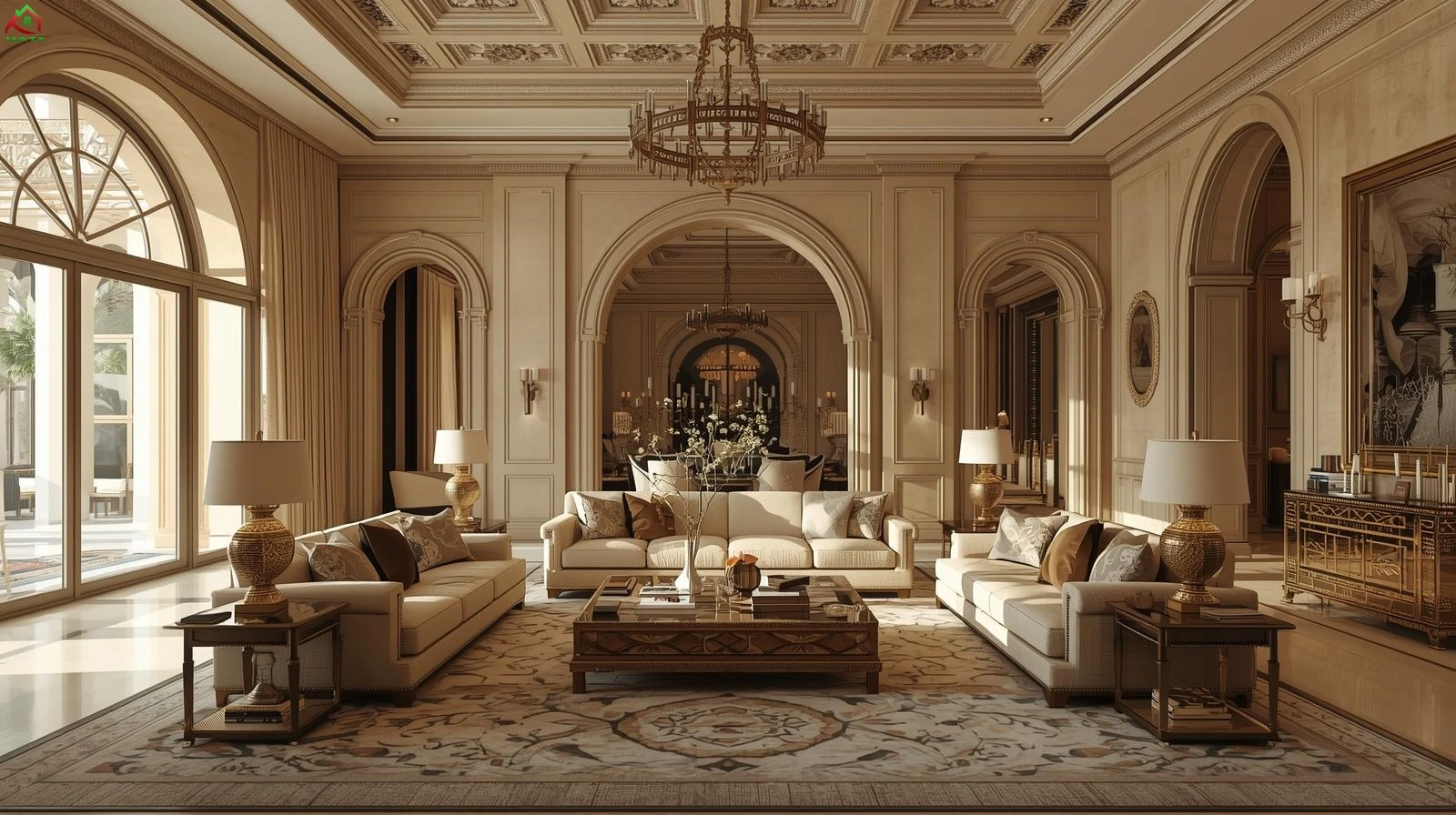 Villa Interior Design Abu Dhabi | Luxury Villa Design by UATS